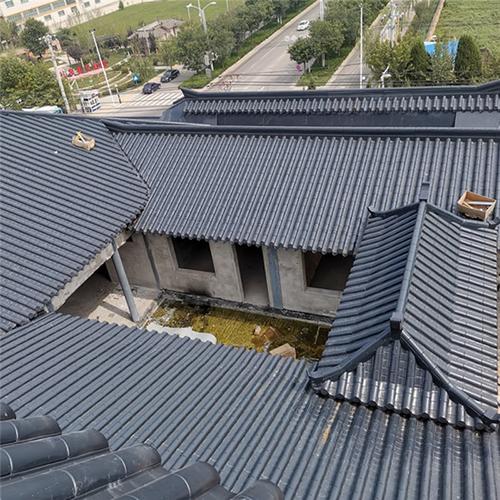 榆林铜瓦安装_陕西金属瓦厂家_榆林铝瓦价格 - 西安鹏航金属科技有限公司